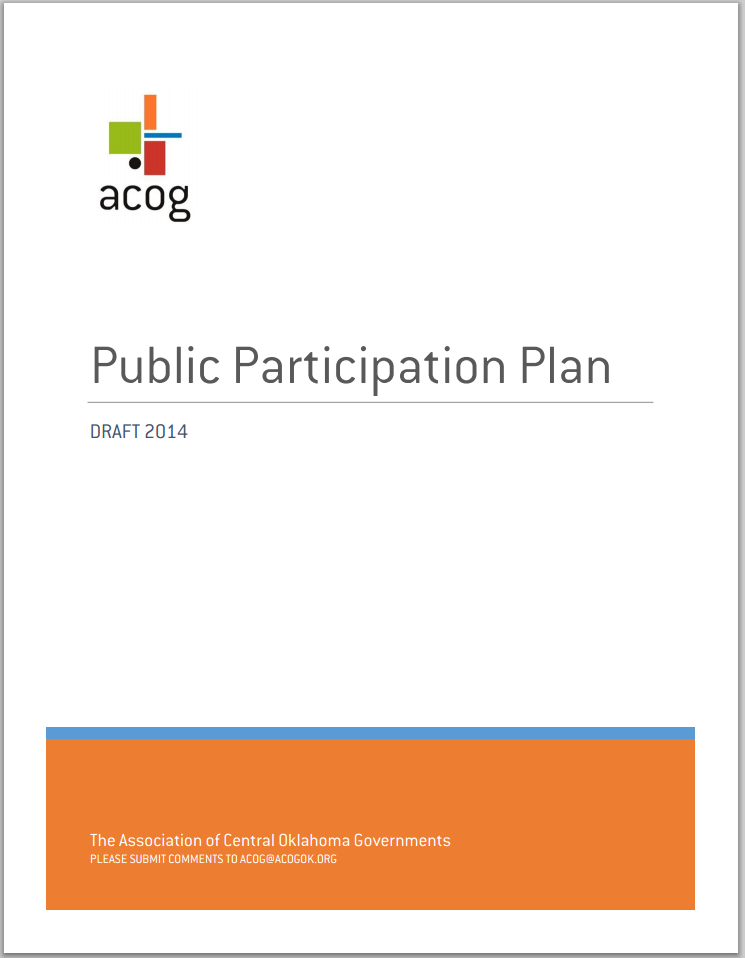 Public Participation Plan PPP 2014 Engagement Feedback